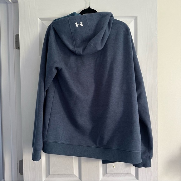 Size L Under Armour Men's Blue UA Storm Dobson Softshell Jacket - Picture 3 of 9